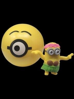 NEW 2019 McDONALDS HAPPY MEAL TOY MINIONS RISE OF GRU HAWAIIAN HULA DANCER